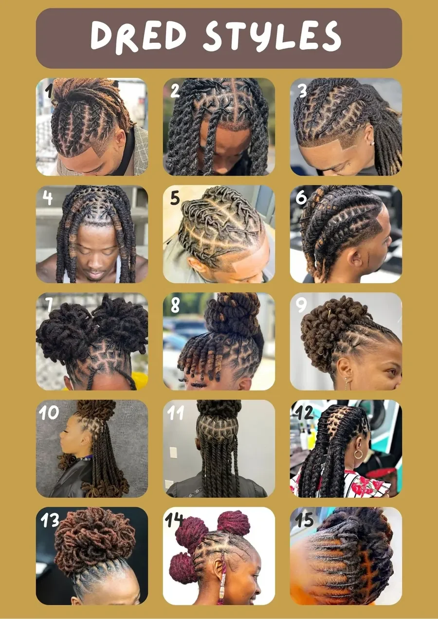 Dred Styles – Natürliche Dreadlocks beim Osina Hairsalon Winterthur