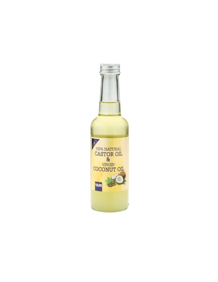 Yari 100% Natural Castor & Virgin Coconut Oil 250 ml
