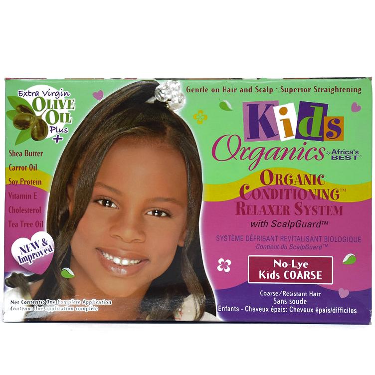 Africa`s Best Kids Organics Relaxer System No-Lye Kids COARSE SUPER