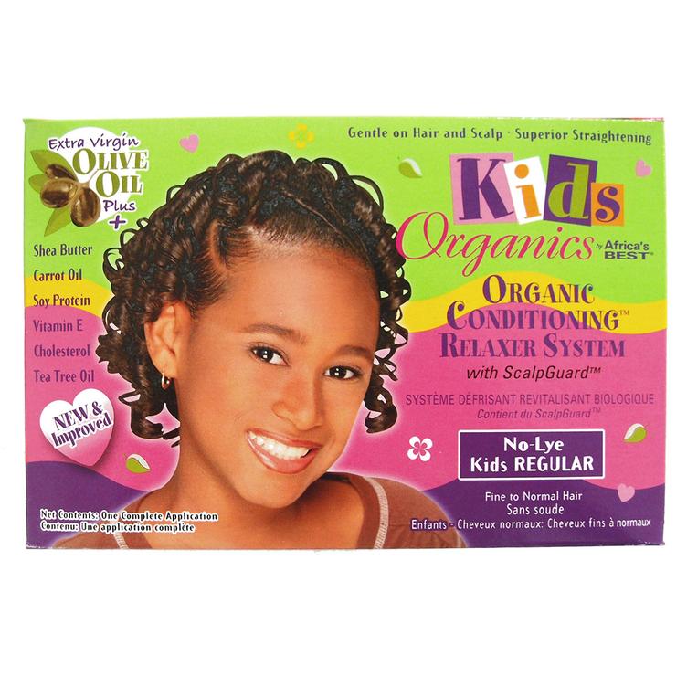 Africa`s Best Kids Organics Relaxer System No-Lye Kids REGULAR