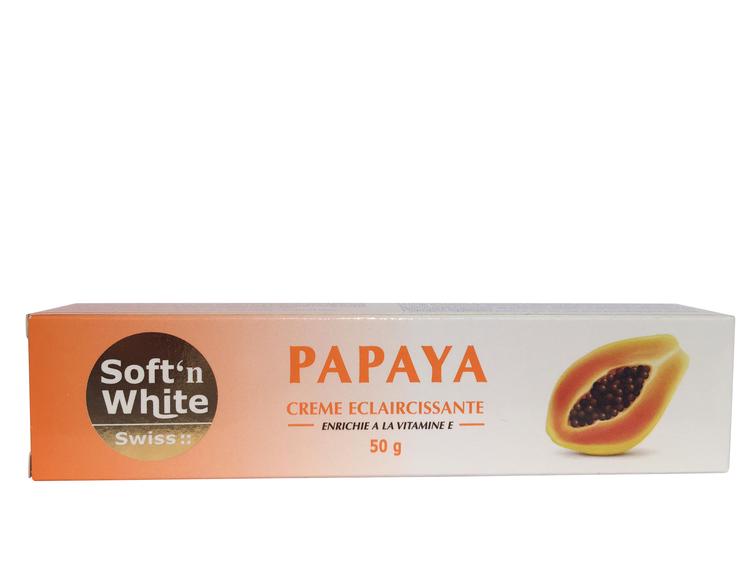 Soft`n`White Swiss Papaya Creme Vitamin E enriched 50 ml
