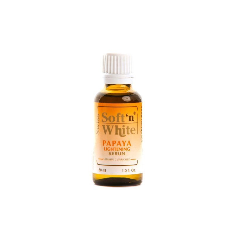 Soft `N` White Swiss Papaya Body Serum 30 ml