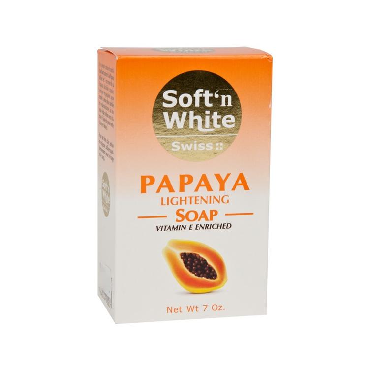 Soft `N` White Swiss Papaya Soap 200 g