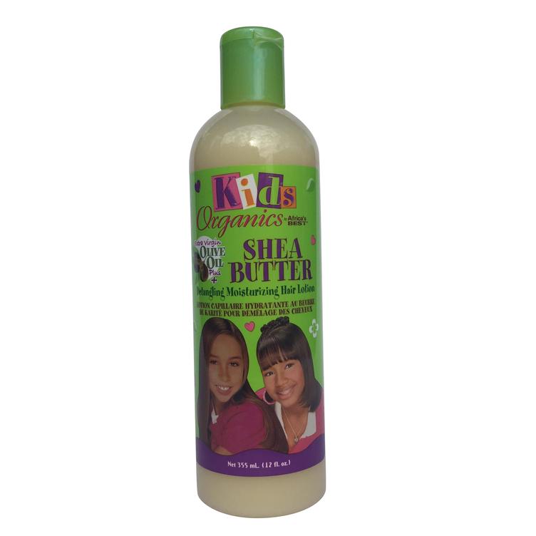 Africa`s Best Kids Organics Hair Shea Butter Detangling Moisturizing Hair Lotion with Olive Oil 355 ml