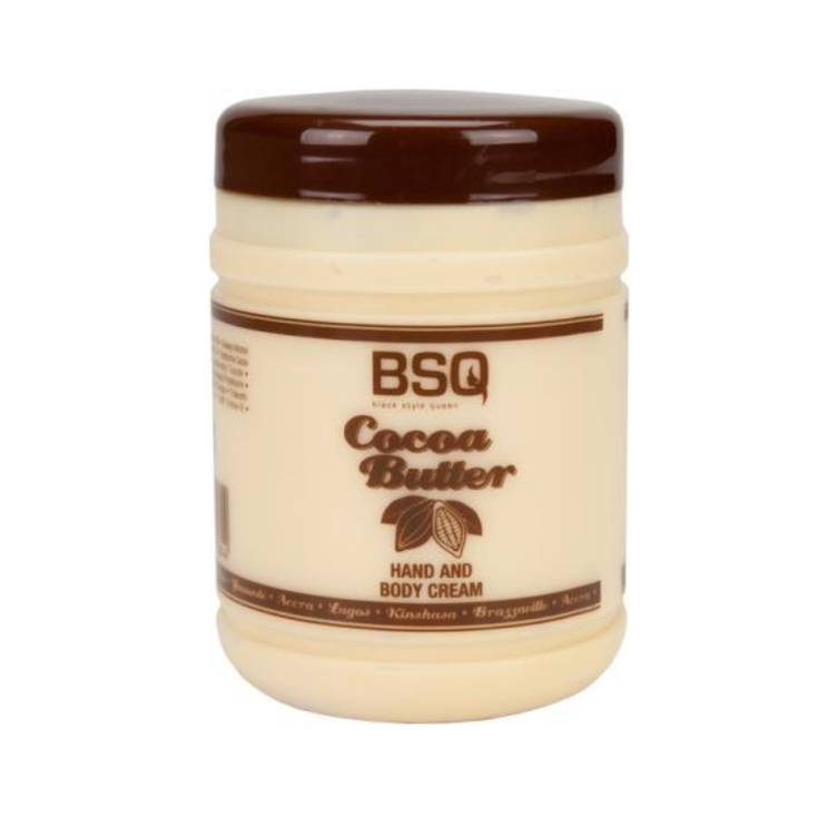 BSQ Cocoa Butter Hand and Body Creme 500 ml