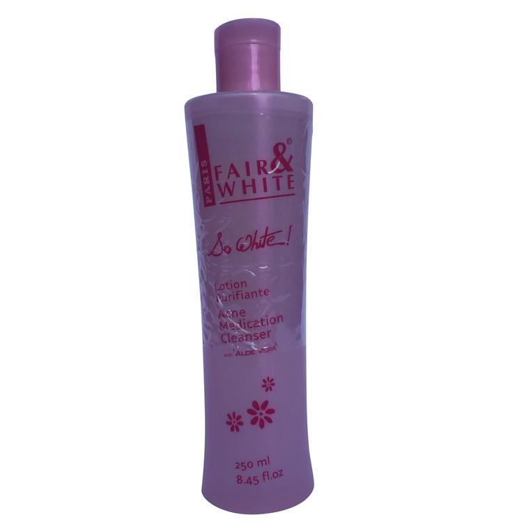 Fair & White So White Lotion Purifiante Acne Medication Cleanser 250 ml