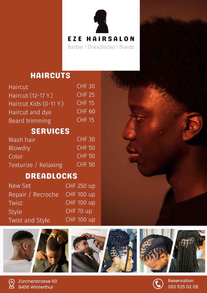 Barber Services at Osina Afro Shop