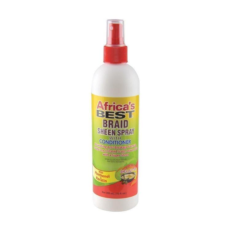 Africa`s Best Braid Sheen Spray with Conditioner 355 ml