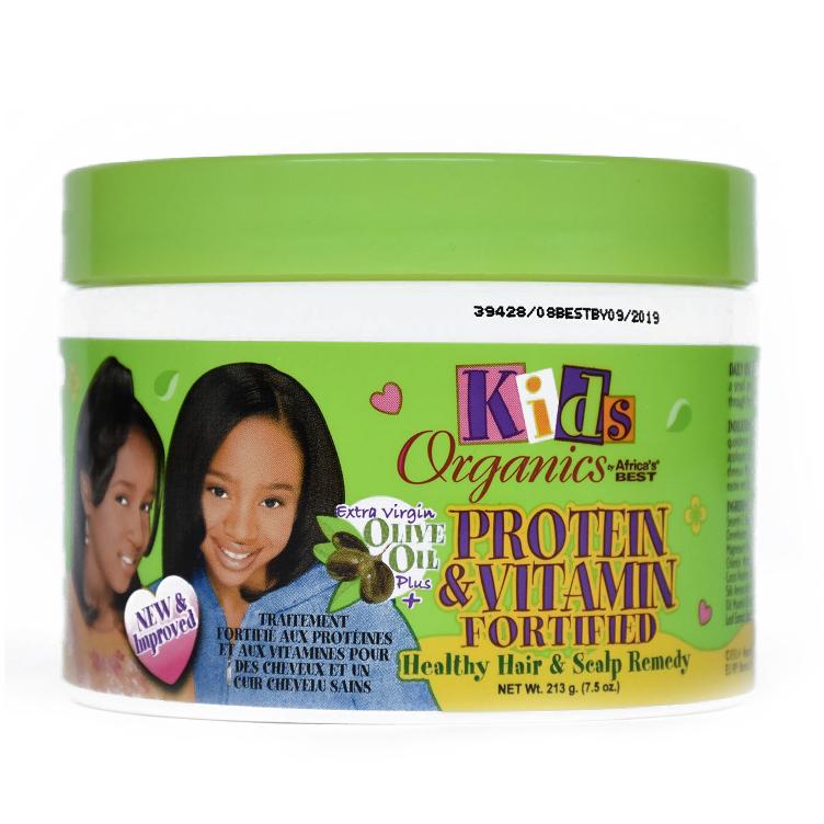 Africa`s Best Kids Organics Protein & Vitamin Fortified Healthy Hair & Scalp Remedy 224ml