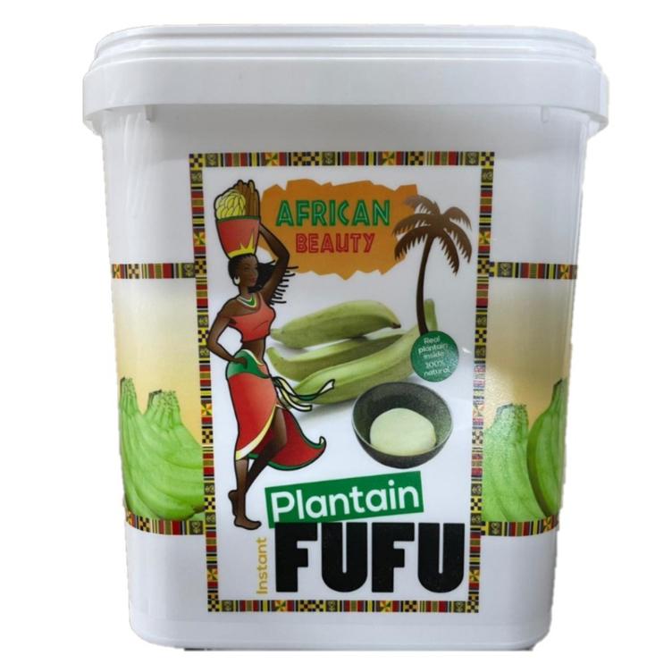 African Beauty Plantain Fufu Bucket 4 kg