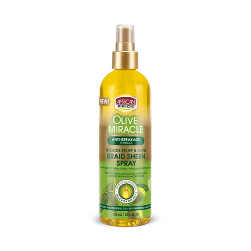 African Pride Braid Sheen Spray Anti-Breakage 355 ml