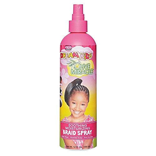 African Pride Dream Kids Olive Miracle Braid Spray 355 ml