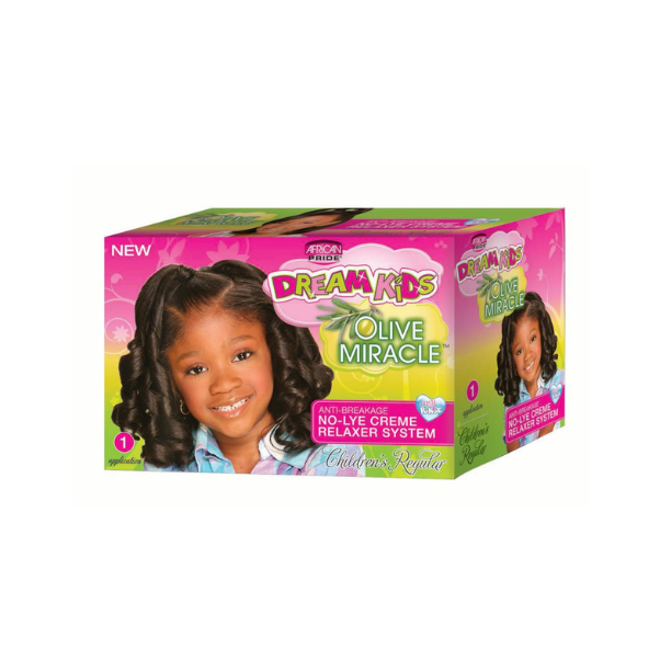 African Pride Dream Kids Relaxer Kit Regular