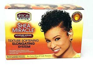 African Pride Shea Miracle Texture Softening Elongating System