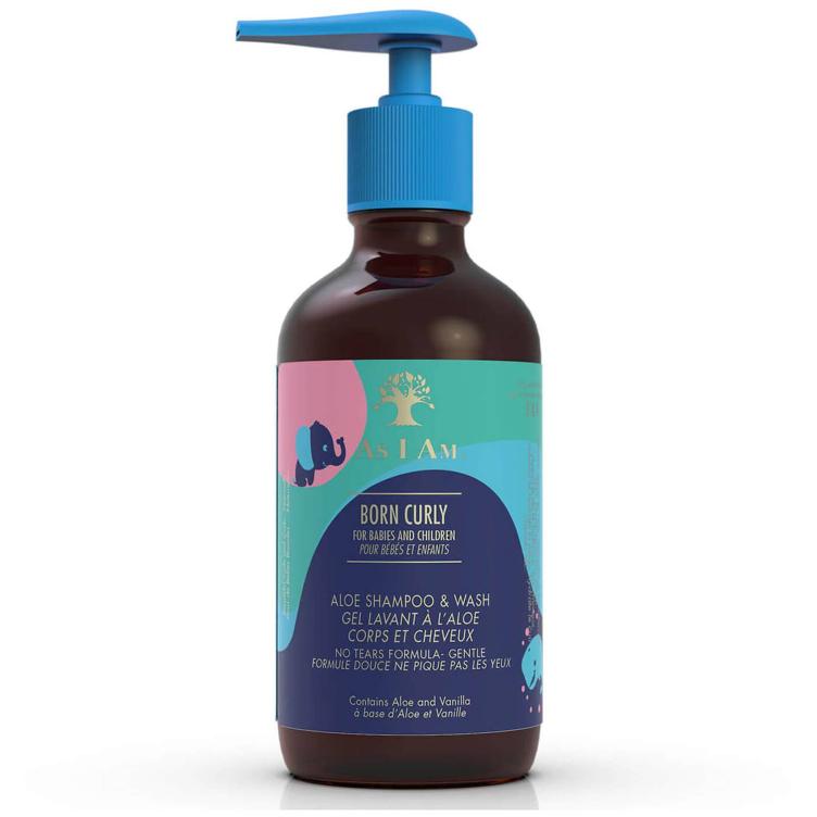 As I Am Born Curly Aloe Shampoo and Wash 237ml