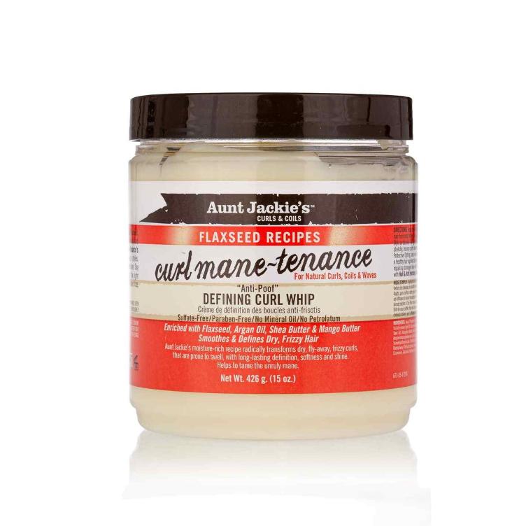 Aunt Jackie`s Curls & Coils Flaxseed Recipes Curl Mane-Tenance Defining Curl Whip 426 g