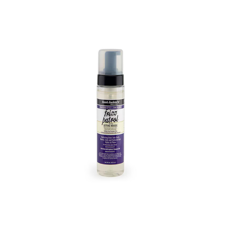 Aunt Jackie`s Grapeseed Frizz Patrol Setting Mousse 244 ml
