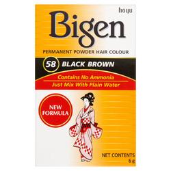 Bigen Black Brown No. 58