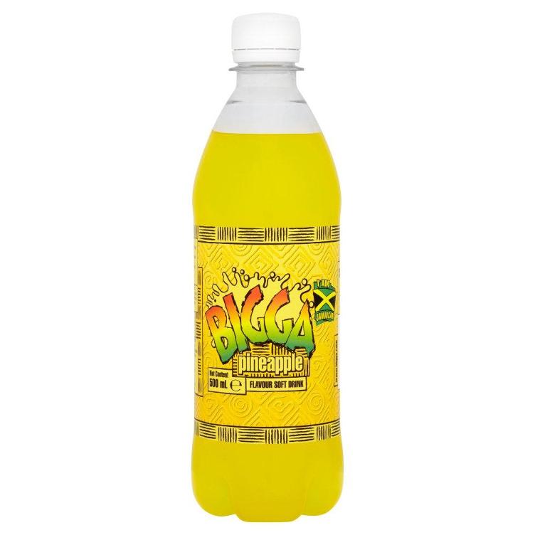 Bigga Pineapple Flavour Soft Drink 500 ml