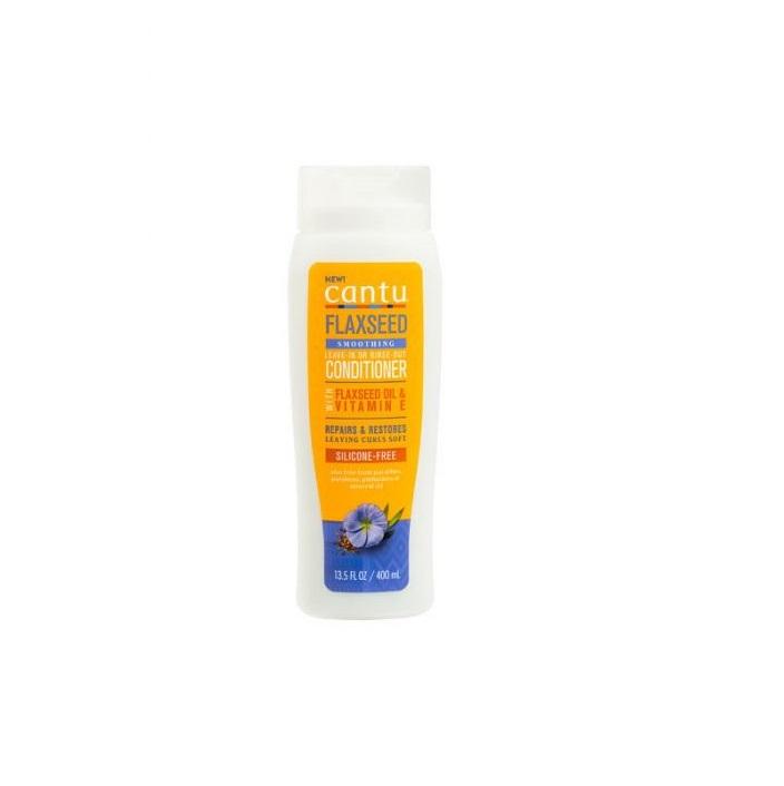 Cantu Flaxseed Smoothing Leave-In or Rinse-Out Conditioner 400 ml