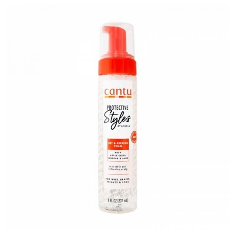 Cantu Shea Butter Cantu Protective Styles Setting Foam 237mlWhip Curling Mousse 248 ml