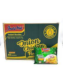 Carton Indomie Onion Chicken Flavour Noodle 40x70g