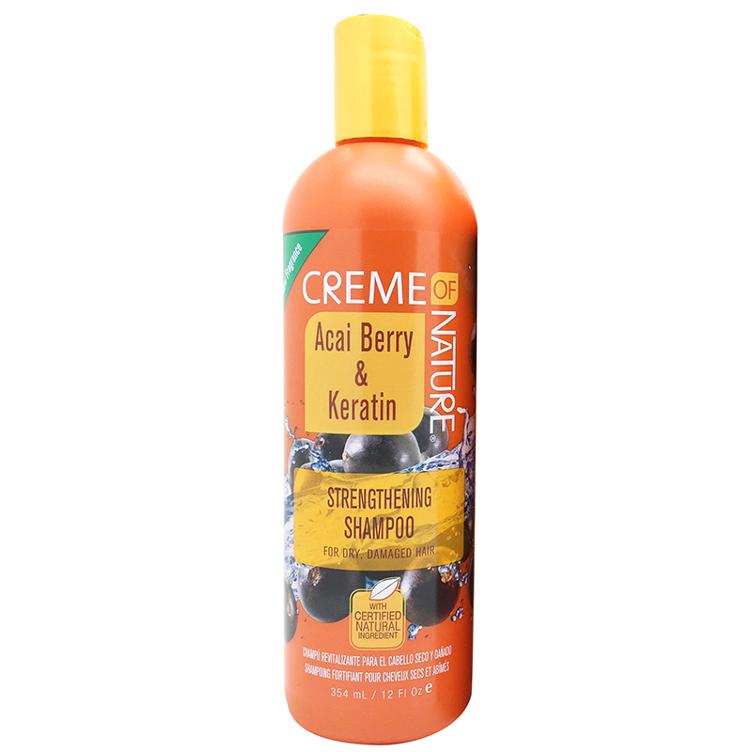 Creme of Nature Acai Berry & Keratin Strengthening Shampoo 354 ml