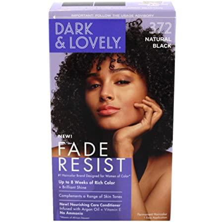 Dark & Lovely Hair Color 372 Natural Black