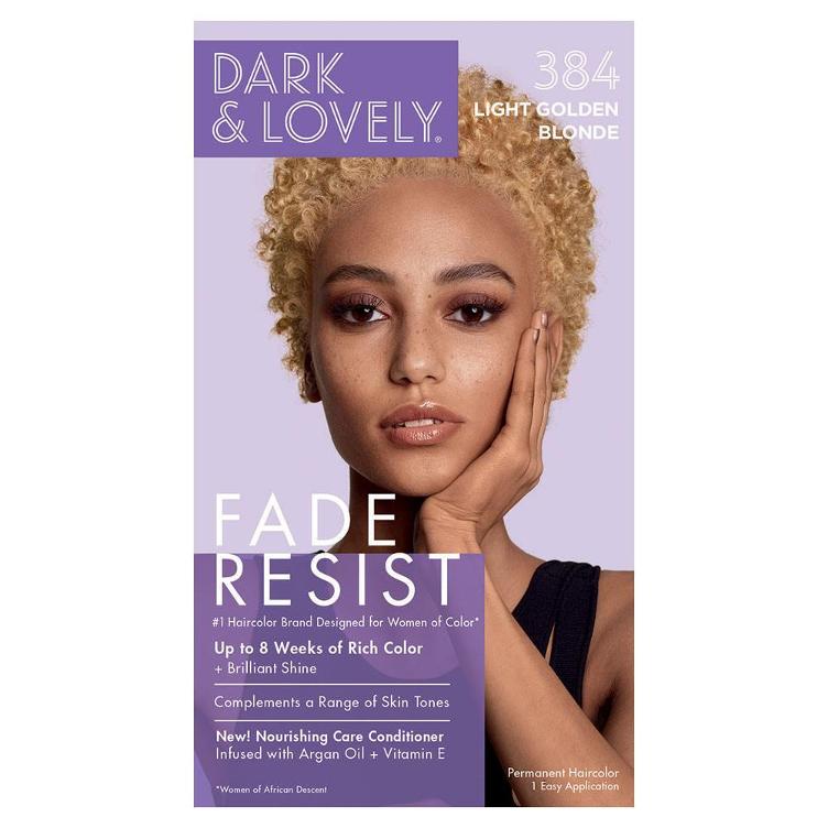 Dark & Lovely Hair Color 384 Light Golden Blonde
