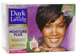 Dark & Lovely No Lye Relaxer Kit Super