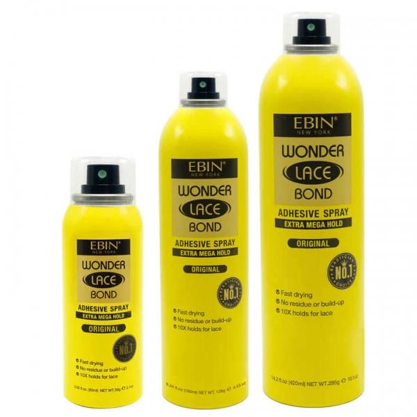 Ebin New York Wonder Lace Bond Extra Mega Hold Spray 180 ml