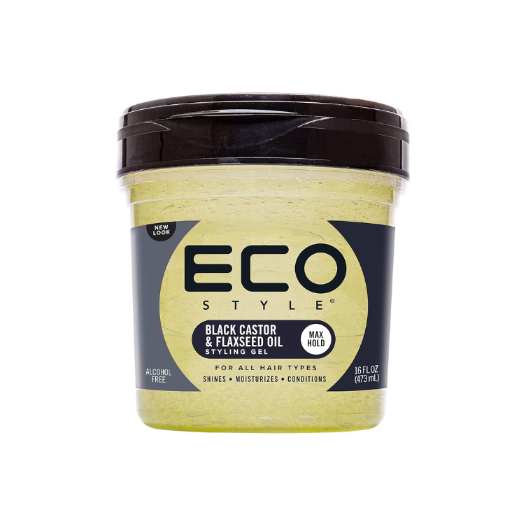 Eco Style Black Castor & Flaxseed Oil Styling Gel 473ml