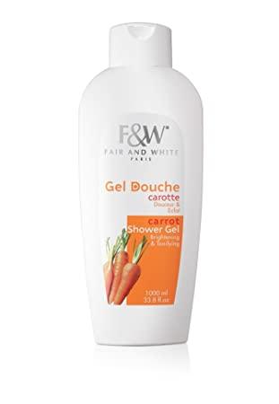 Fair and White Gel Douche carrote 1000 ml