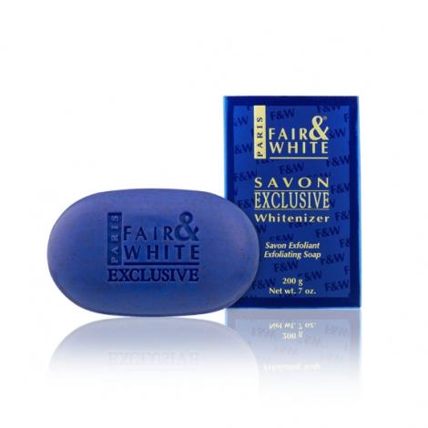 Fair and White Savon Exclusive Whitenizer Exfoliating Soap 200 g