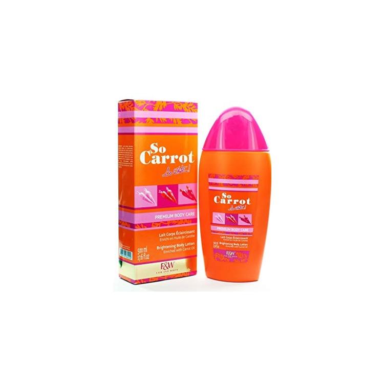 Fair and White So White So Carrot Brightening Body Lotion 500 ml