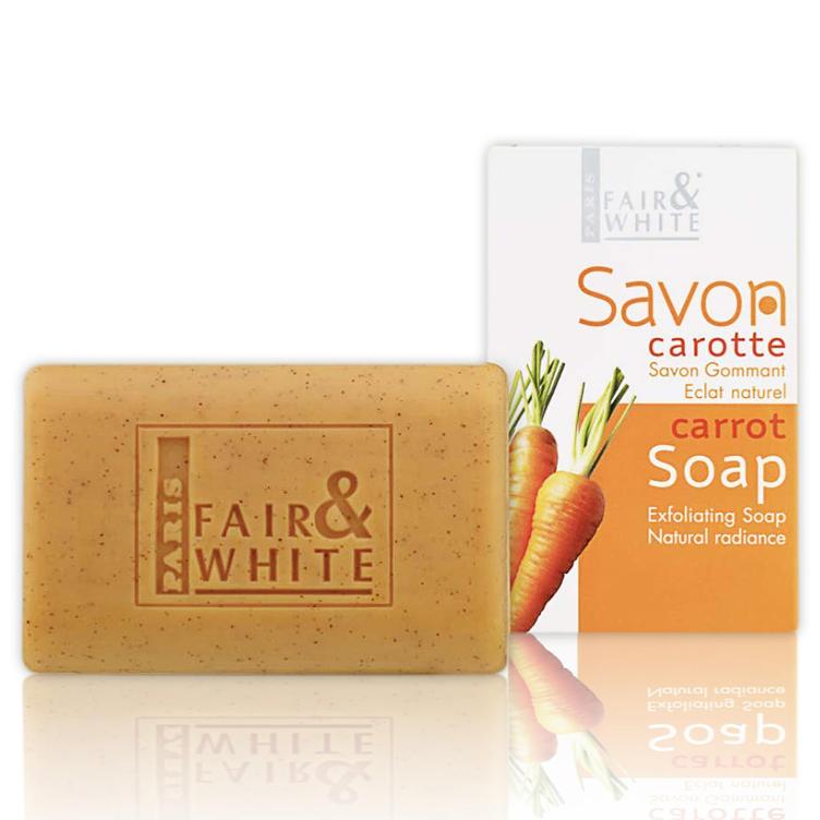 Fair & White Carrot Exfoliating Soap 200g