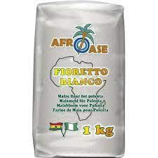 Farine Mais Blanc Fumetto / White Corn Flour Ughali 1kg