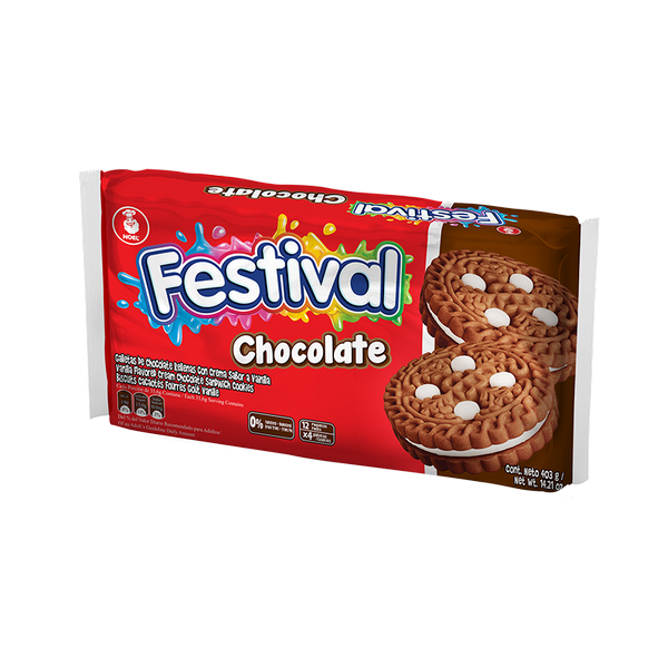 Galleta Festival Chocolate Flav. Cookies 403 g