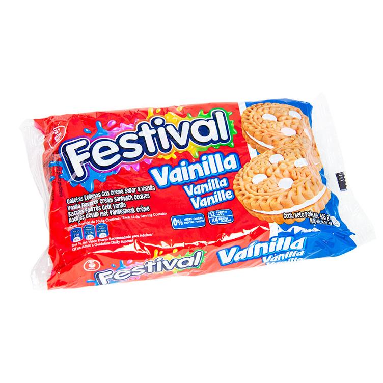 Galleta Festival Vanilla Flav. Cookies 403 g