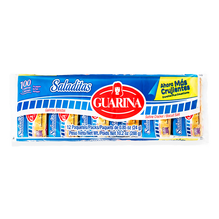 Galletas guarina salada 12 paquetes