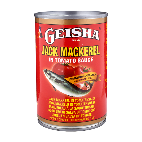 Geisha Jack Mackerel in Tomato Sauce 425g