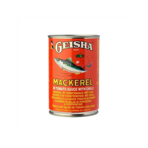 Geisha Mackerel in Tomato Sauce with Chili 425g