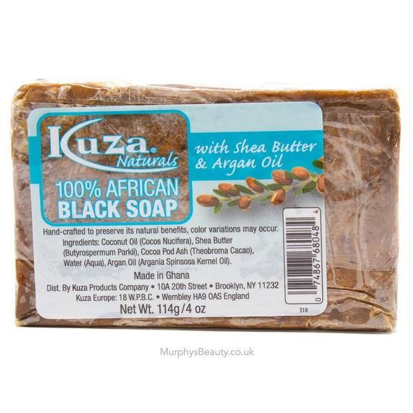 Kuza Black Soap Argan 114 g