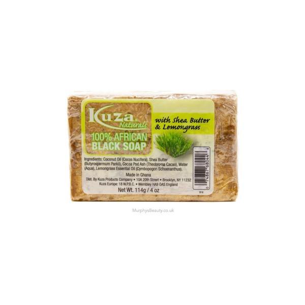 Kuza Black Soap Lemongrass 114 g