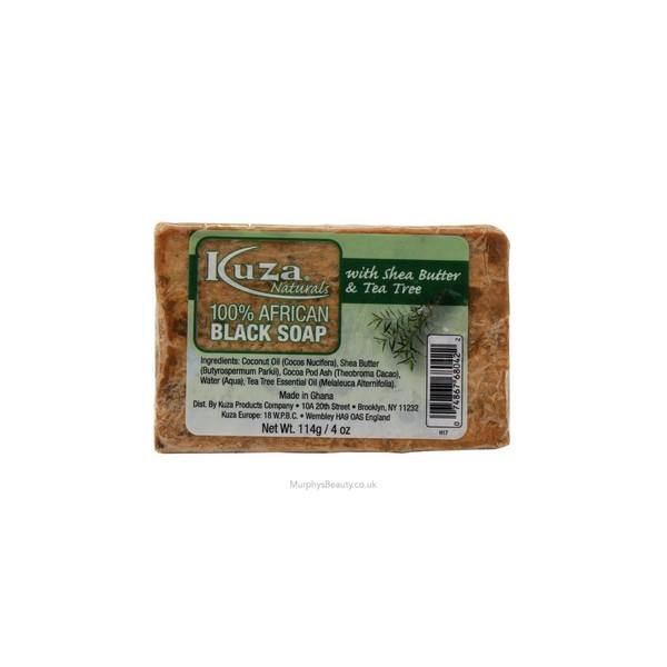 Kuza Black Soap Tea Tree 114 g