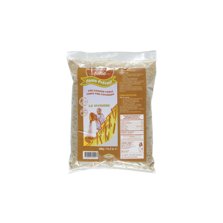La Vivrière Fonio Précuit 400 g