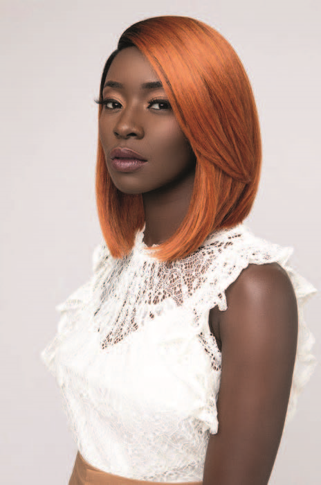Lace Wig - Chic Lob Color 4