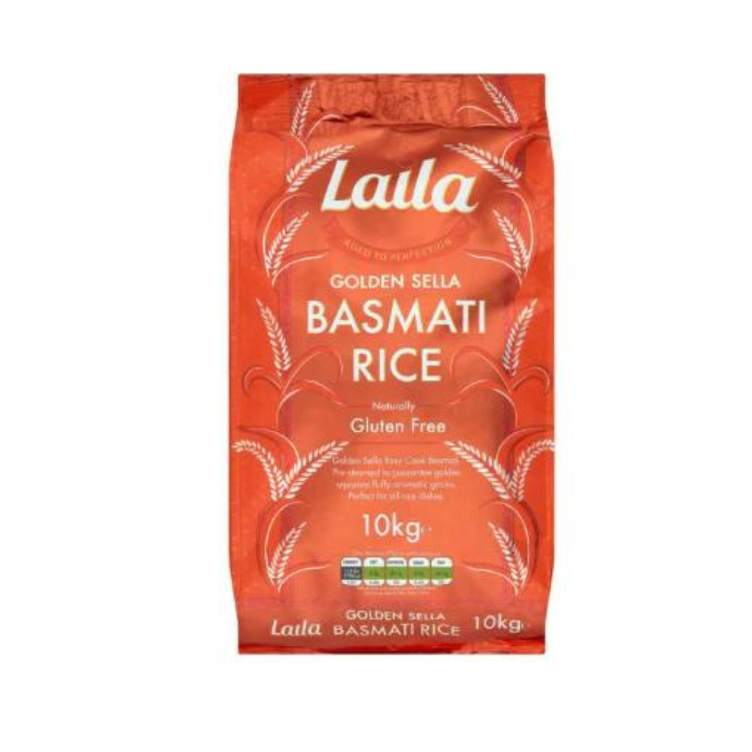 Laila Golden Sella Basmati Rice 10 kg