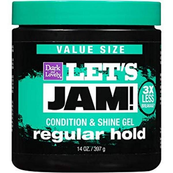Lets Jam Shining & Conditioning Gel Regular Hold 396g
