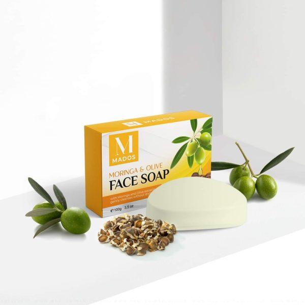 Mados Moringa & Olive Face Soap 100 g